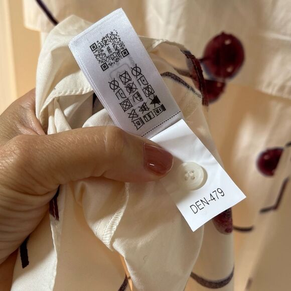 Zara Lollipop Printed Poplin Shirtdress ZW Collection 2024 XS NWT - Picture 12 of 16